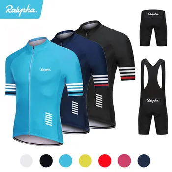 Новый взрывной комплект одежды для велоспорта Raphaful Summer Мужской велоспорт с коротким рукавом Велоспорт Джерси Шорты Костюм MTB Велоспорт Одежда