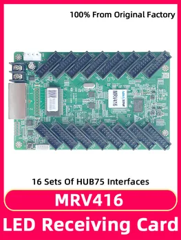 Novastar MRV416 Полноцветный большой светодиодный видеоэкран Кассета для приема карт 16 портов HUB75E Интерфейс 512x256 пикселей Контроллер