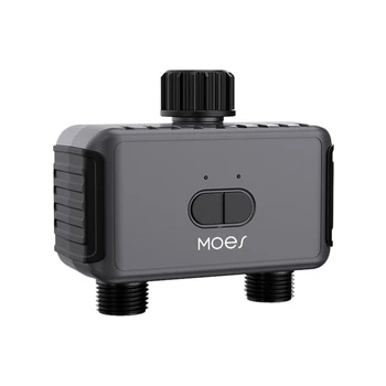 MOES Bluetooth Умный садовый спринклер Таймер воды 2-ходовой фильтр задержки дождя Омыватель Программируемый автоматический контроллер полива