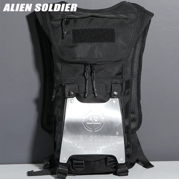Тактическая наружная камуфляжная сумка с двойным плечом Съемная алюминиевая многофункциональная сумка Сумка для планшета ATFG