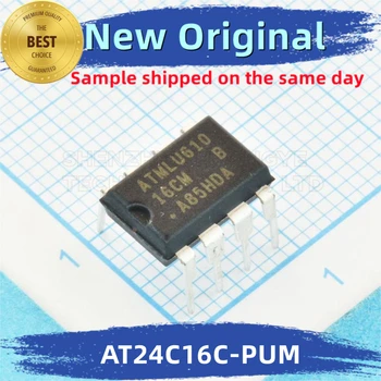 10 шт./лот AT24C16C-PUM AT24C16C Маркировка: 16 см Интегрированный чип 100% соответствие новой и оригинальной спецификации