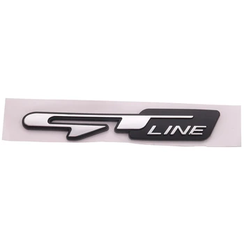 Крутая 3D наклейка в стиле автомобиля Gt Line Буквы Наклейка для Kia Задний багажник Крыло Авто Двери Наклейки Gt Line