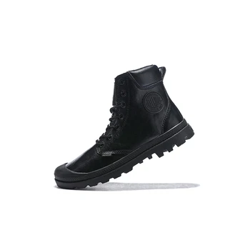 PALLADIUM Classic Outdoor Осень / Зима Теплые высокие каблуки Лодыжки Военные тактические ботинки Прогулочная обувь для мужчин и женщин