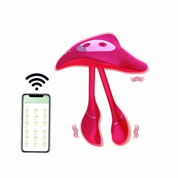 Беспроводное приложение Bluetooth Вибрация Носимое нижнее белье Яйцо G Spot Пульт дистанционного управления Пара Игра Секс-игрушки Товары для взрослых Мастурбатор