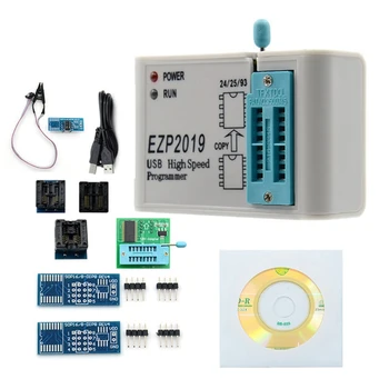 EZP2019 Высокоскоростной программатор USB SPI Программатор флэш-памяти USB SPI Поддержка 24 25 93 EEPROM 25 Прошивка Bios Chip 25T80 Прожигание