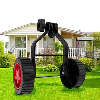 Съемный колесо газонокосилки Универсальный триммер Травогрыз WeedCutter Регулируемые опорные колеса Набор садовых инструментов