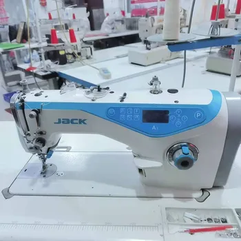 б/у Jack a4a3 может говорить швейная машина Bruce полностью автоматический компьютер плоский автомобиль бытовая промышленная обрезка нити