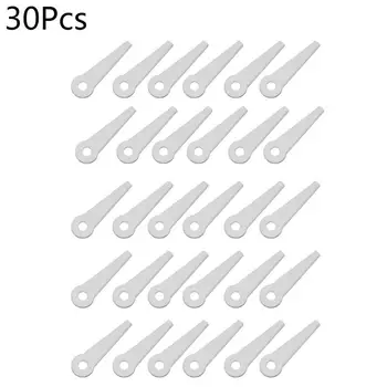 30 шт. Сменное пластиковое режущее лезвие подходит для PolyCut 6-3 20-3 10-3 41-3 Лезвия триммера газонокосилки Пластиковые резаки 4.8