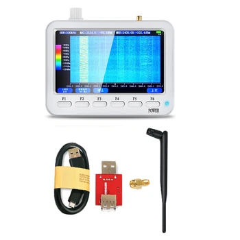 XT-127-AT DIY Анализатор спектра Радиочастотный спектрометр 240M-2.9G Wifi Walkie-Talkie RFID Радиационный монитор