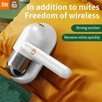 Xiaomi Youpin Mite Remover Портативное беспроводное оборудование для удаления пыли Домашний диван Счетчик клещей Матрасы УФ-свет Автоматическая стерилизация