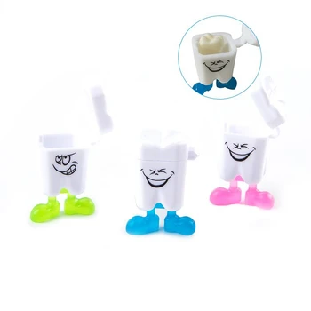 5 шт. Коробка для молочных зубов Симпатичный мультяшный детский органайзер для зубов Пластиковая коробка для хранения молочных зубов Сохранить Собрать Кейс Первый зуб Мини-подарок