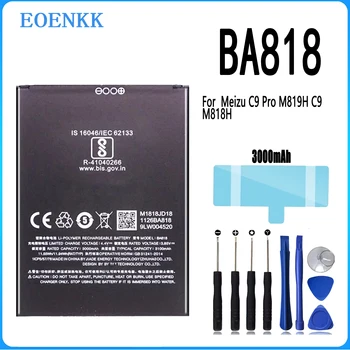 BA818 Батарея для Meizu C9 Pro M819H C9 M818H Замена аккумуляторов для телефонов оригинальной емкости Bateria