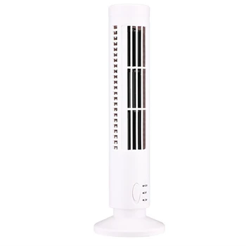  Новый башенный вентилятор USB Безлопастной вентилятор Электрический вентилятор Электрический вентилятор Мини Вертикальный кондиционер, Безлопастной стоячий вентилятор