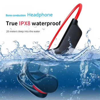 IPX8 32G Bluetooth-наушники с костной проводимостью Водонепроницаемые наушники для плавания На открытом воздухе Беспроводная гарнитура для бега
