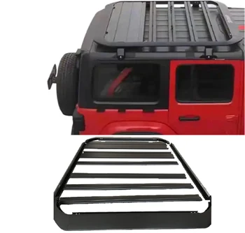 new Высококачественный оптовый алюминиевый багажник на крышу багажника для Wrangler JK JL 2/4 двери