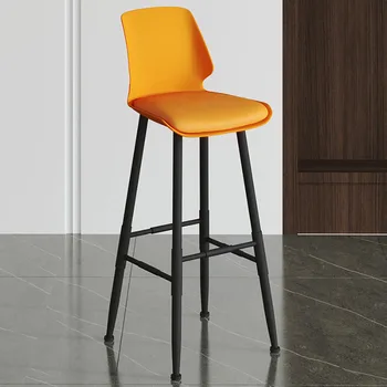Кухонный вращающийся барный стул Барный стул Офисный дизайн Гостиная Барный стул ожидания Роскошный современный ресторан Cadeira Ergonomica Мебель