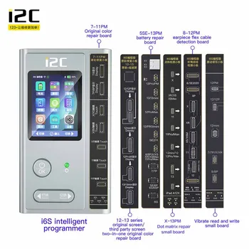 I2C i6S Интеллектуальный программатор для телефона 6-13 PM Батарея Отпечаток пальца Ремонт Точка Maxtrix Ремонт Светочувствительный Оригинальный Цвет