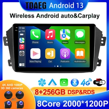 BT5.0 Wireless carplay auto для Geely Emgrand X7 1 GX7 EX7 2011 - 2019 Авто Радио Мультимедиа Видеоплеер Навигация GPS Android