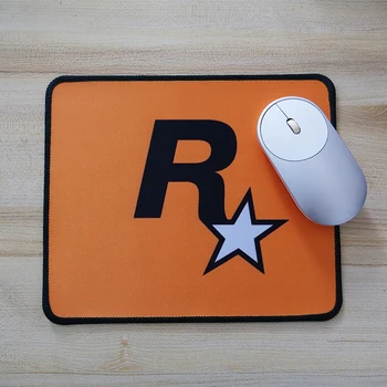 20 * 24 см GTA R Star Утолщенный коврик для мыши Игровая клавиатура Коврик для мыши для ноутбука Ноутбук Геймер Коврик Противоскользящие резиновые настольные коврики