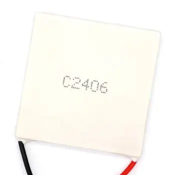 C2406 Радиатор Термоэлектрический охладитель Охлаждающая пластина Пельтье 24 В 6 А Холодильный модуль теллуридного типа