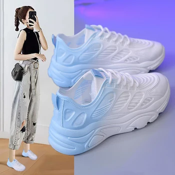 Damyuan Удобная женская обувь Высококачественные модные кроссовки Нескользящие дышащие кроссовки Модная обувь больших размеров
