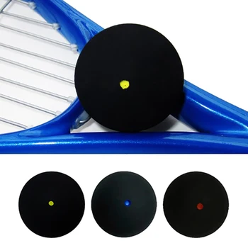 1 шт. Профессиональный резиновый мяч для сквоша Ракетка для сквоша Red Dot Blue Bot Ball Yellow Dot Fast Speed для начинающих или тренировок